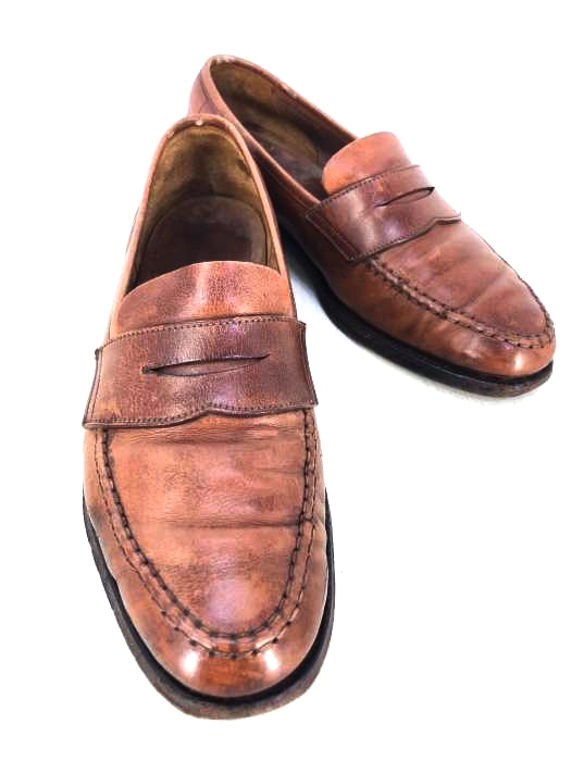 USED古着(ユーズドフルギ) PEAL&CO ローファー メンズ シューズ 革靴