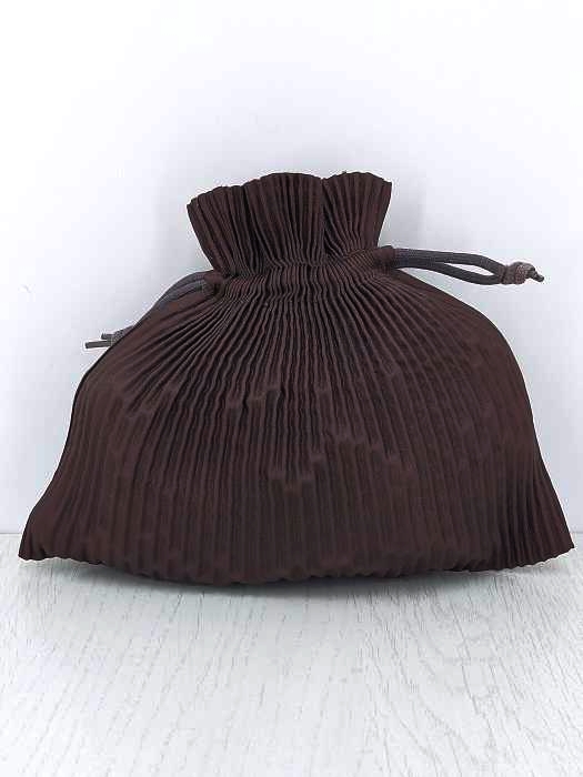 im product ISSEY MIYAKE(アイムプロダクト イッセイミヤケ) プリーツ加工巾着ポーチ レディース ファッション雑貨 その他ファッション雑貨