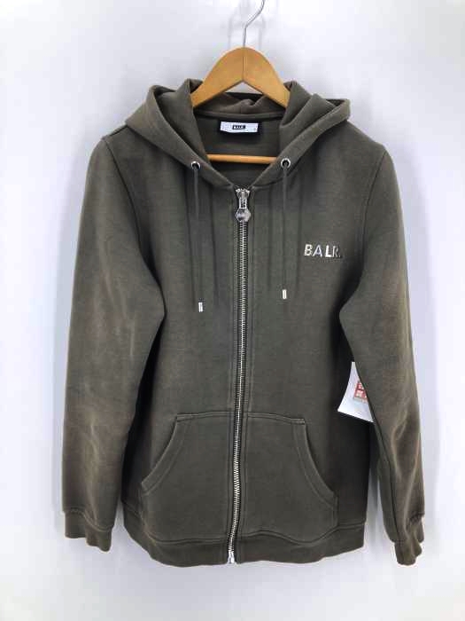 ボーラー BALR Q-Series Straight Zip thru Hoodie ジップアップパーカー メンズ JPN：S