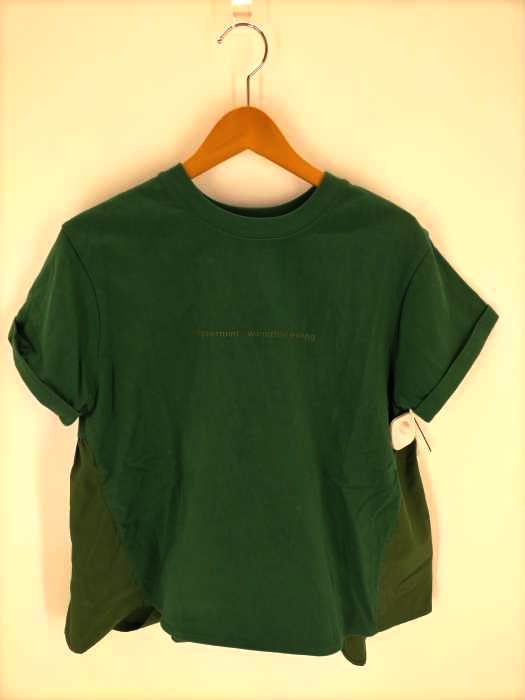 Mila Owen(ミラオーウェン) 異素材切替 Tシャツ レディース トップス Tシャツ・カットソー