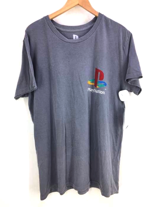 PLAY STATION(プレイステーション) ロゴプリントクルーネックTシャツ メンズ トップス Tシャツ・カットソー