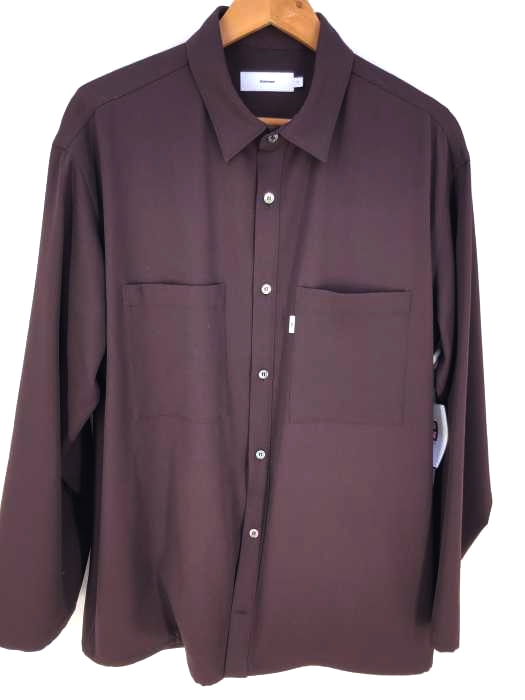 Graphpaper(グラフペーパー) WOOL TWILL L/S BOX SHIRT メンズ JPN:2