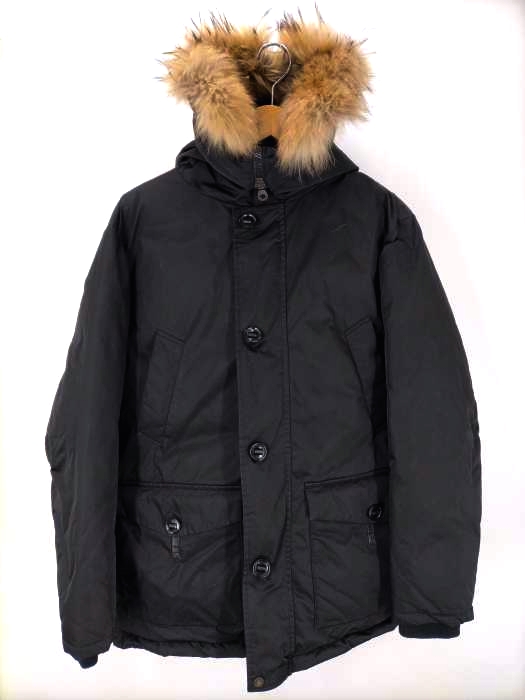 TAKEO KIKUCHI(タケオキクチ) ファーフーデッドダウンジャケット メンズ JPN:3