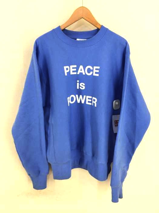 Champion(チャンピオン) Yoko Ono PEACE is POWER REVERSE WEAVE メンズ JPN：S