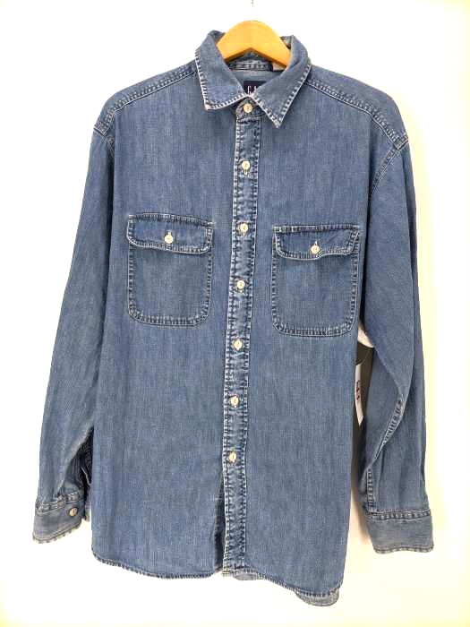 Gap(ギャップ) OLD ダンガリーシャツ 猫目 VINTAGE 00年 メンズ import：M