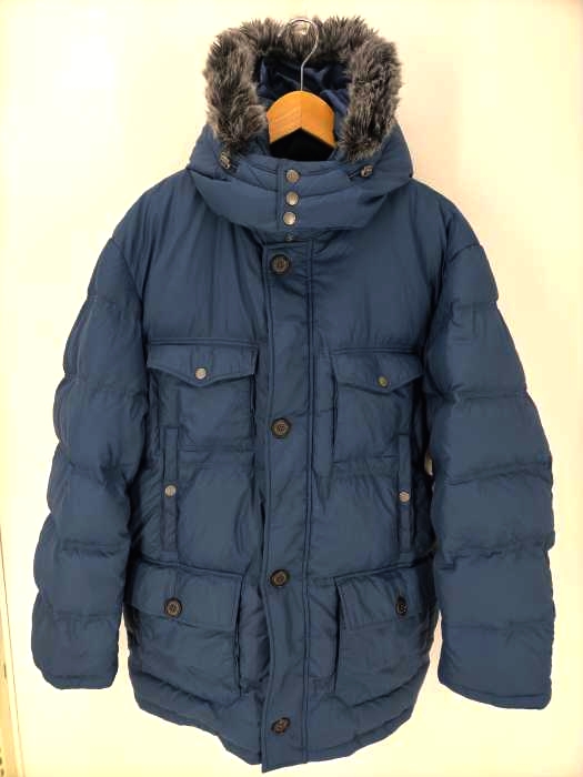 バブアー Barbour GWRRA ワッペン ファーフーデッド ダウンジャケット メンズ import：XL