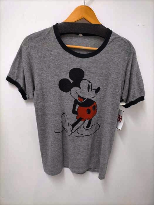 TROPIX TOGS(トロピックストグス) コピーライト付きキャラクター染み込みプリントリンガーTシャツ メンズ import：L