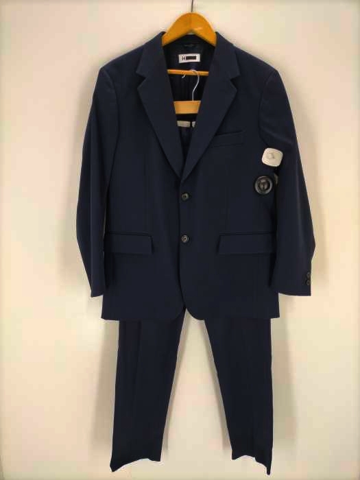 H BEAUTY & YOUTH UNITED ARROWS(エイチビューティーアンドユースユナイテッドアローズ) 20AW セットアップ HIGH/FRM TWL NOTCHED LAPEL 2B JACKET HIGH/FRM TWL 1P TAPERED PANTS メンズ  S