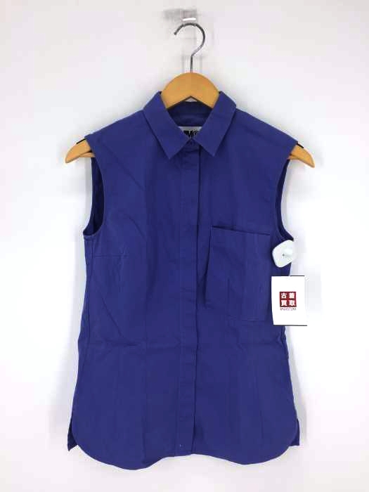 MM6 Maison Margiela(エムエムシックス メゾンマルジェラ) ノースリーブ比翼シャツ レディース EUR：42