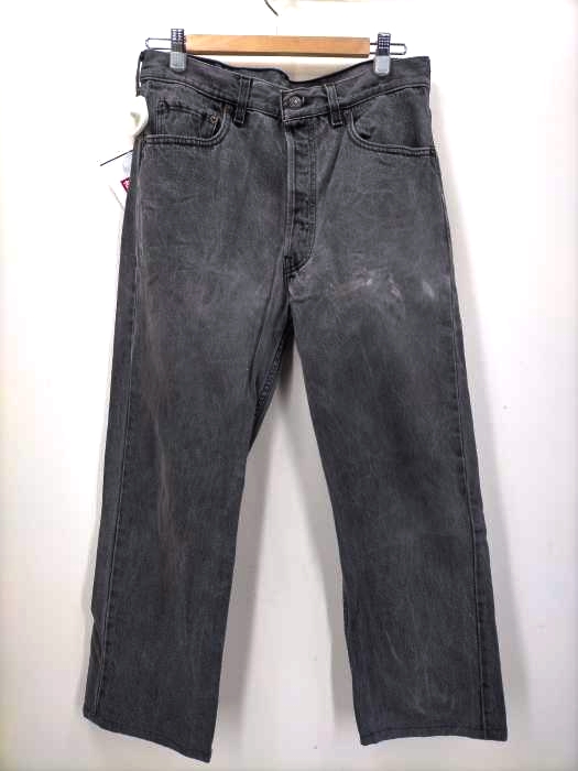 Levis(リーバイス) USA製 ブラックデニム 501 93年 ボタン裏653 ボタンフライ デニムパンツ メンズ  W33 L32