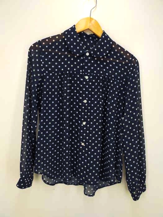 COMME des GARCONS(コムデギャルソン) 丸襟ドットブラウス レディース 表記無
