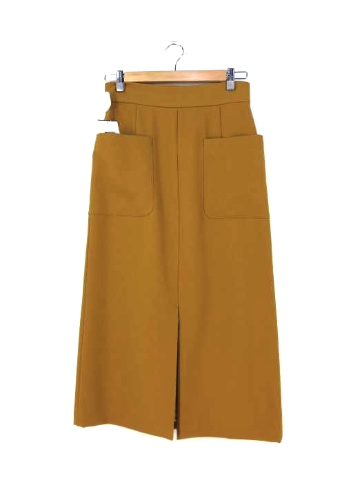 SLOBE IENA(スローブイエナ) 17AW ウーリッシュフラノタイトミモレスカート レディース JPN：38