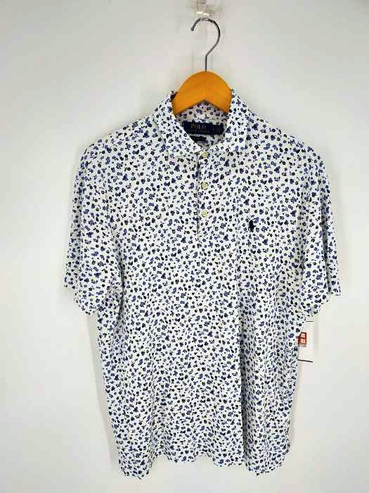 POLO RALPH LAUREN(ポロラルフローレン) CLASSIC FIT 小花柄 ポロシャツ メンズ JPN：M