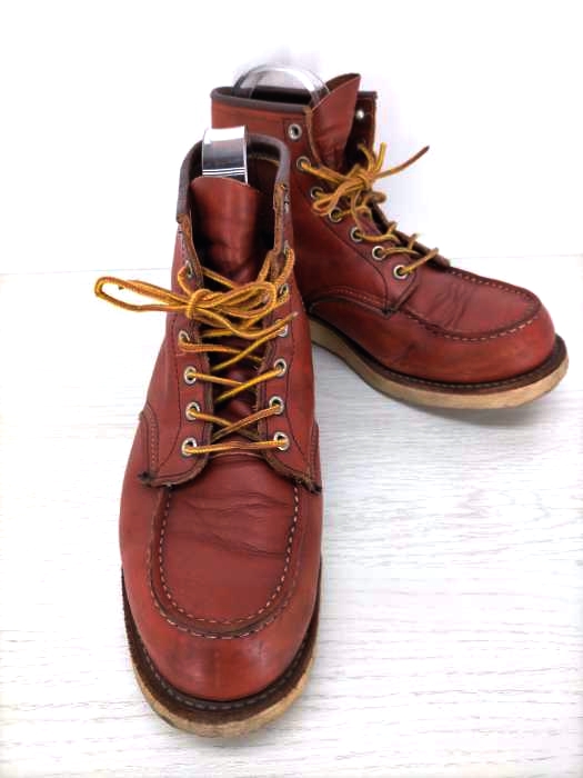 RED WING(レッドウィング) 09年製 USA製 アイリッシュセッター モックトゥブーツ メンズ US：8.5E
