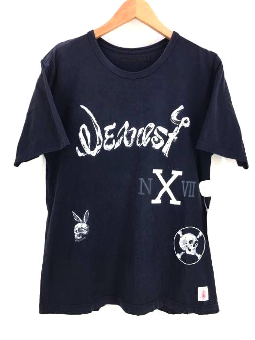 NEXUSVII(ネクサスセブン) プリントクルーネックTシャツ メンズ  48