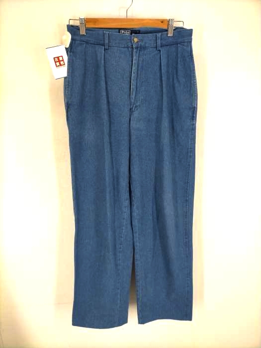Polo by RALPH LAUREN(ポロバイラルフローレン) 90S 2タックデニムパンツ メンズ  30