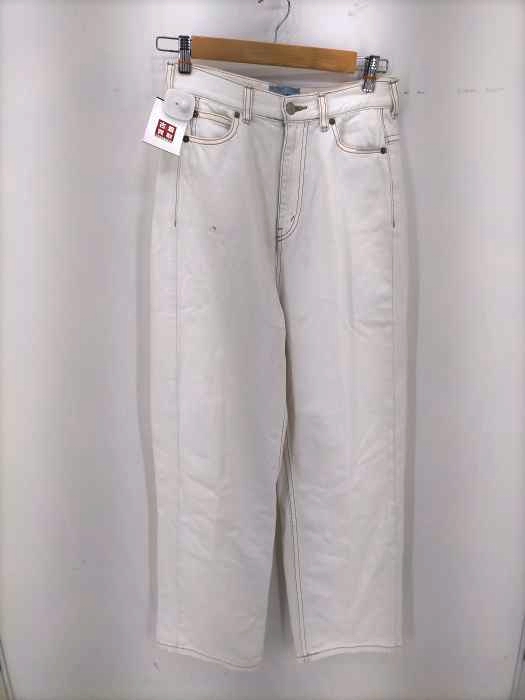 SERGE de bleu(サージ) 18SS ステッチホワイトデニムパンツ レディース 表記無
