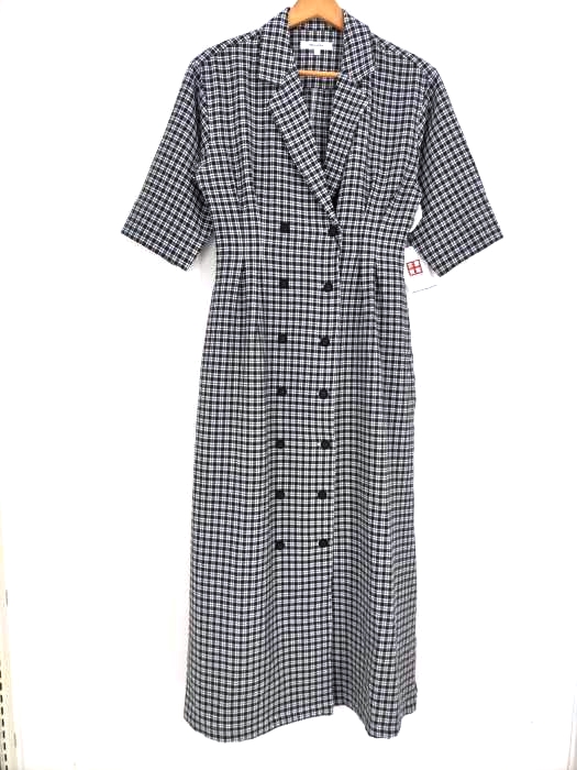 moussy(マウジー) TAILOR COLLAR CHECK シャツドレス レディース  2
