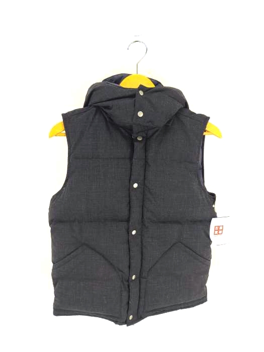 SHIPS(シップス) GENERAL SUPPLY フーデット ダウンベスト メンズ JPN：M
