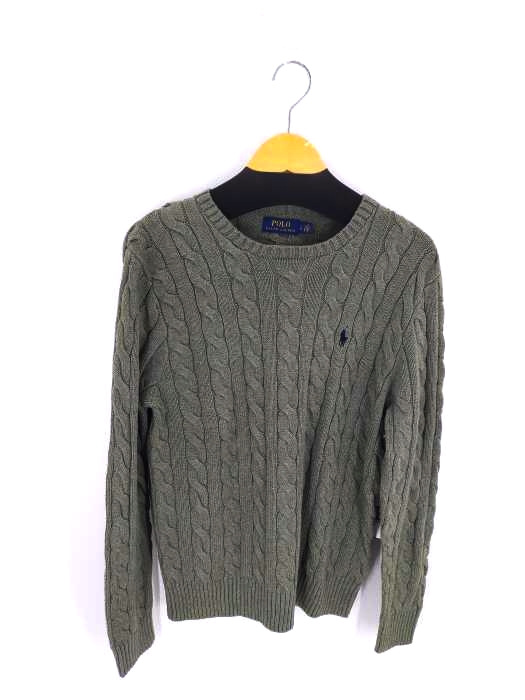 POLO RALPH LAUREN(ポロラルフローレン) ケーブル編み クルーネックニット メンズ JPN：S
