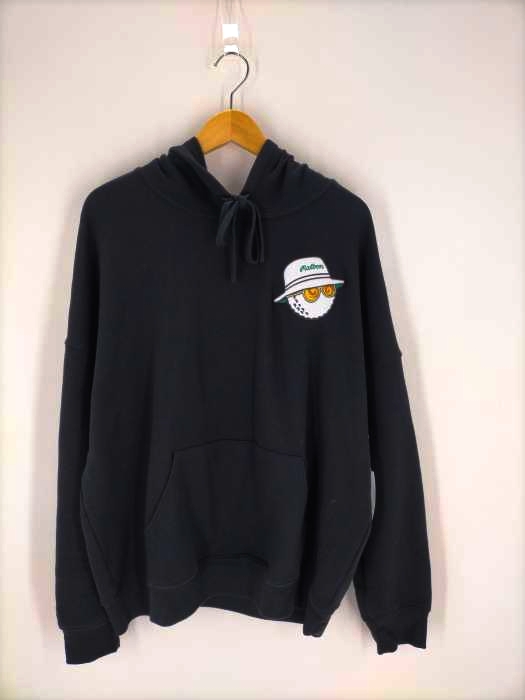 ユーズドフルギ USED古着 {{MALBON GOLF}}裏起毛ワッペンプルオーバーパーカー メンズ JPN：L