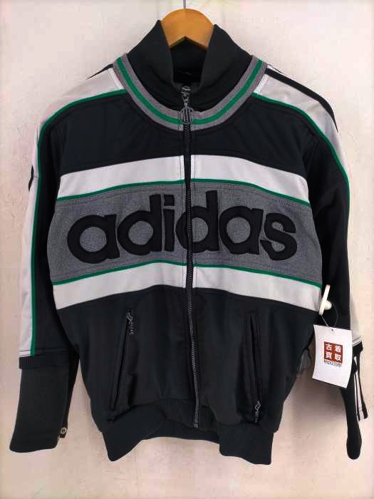 adidas(アディダス) 90S フロントロゴ刺繍切替ハイネックジャージー レディース  164