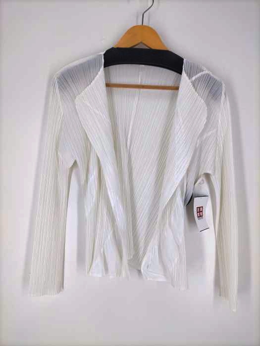 プリーツプリーズイッセイミヤケ PLEATS PLEASE ISSEY MIYAKE プリーツ カーディガン ボレロ レディース  3