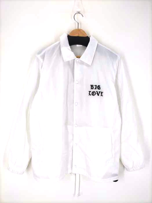 ビッグ ラブ レコーズ BIG LOVE RECORDS ナイロンコーチジャケット メンズ JPN：XL