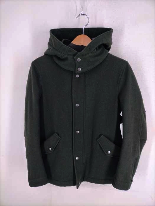 エッセンシャルガーメント ESSENTIAL GARMENT ウールフーデッドコート メンズ  SS