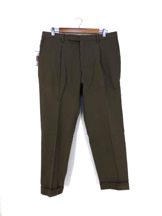 ブリリア BRIGLIA イタリア製 カシミヤ混 1タックチノスラックス メンズ  54