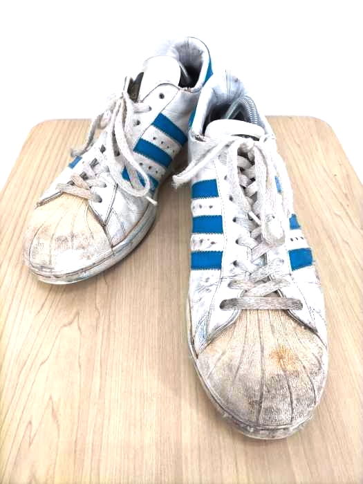 アディダス adidas 70s~ 金ベロ MADE IN FRANCE SUPERSTAR メンズ US：11.5