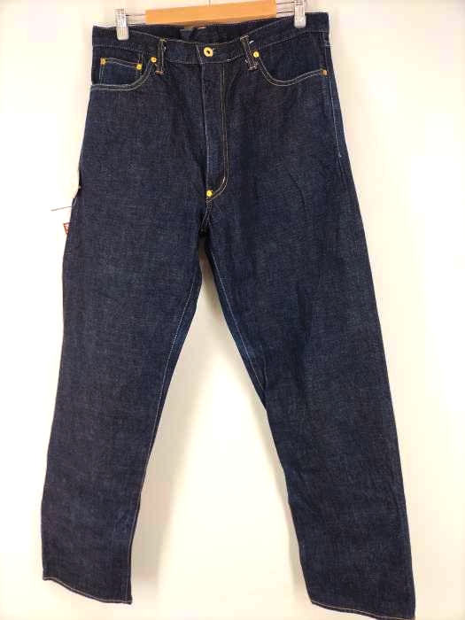 MASTERPIECE デニムパンツ　　38x31 マスターピース MASTERPIECE シンチバック 裾ジップ ワイド