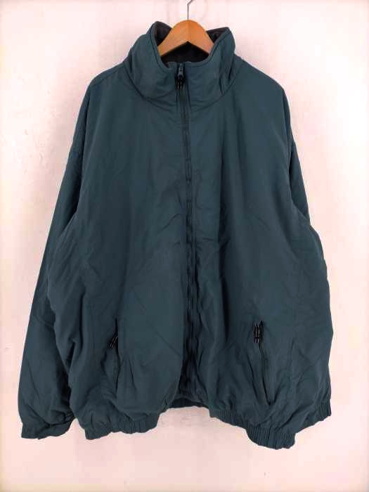 ユーズドフルギ USED古着 Workn Sport ナイロンジャケット 裏フリース メンズ  4XLT