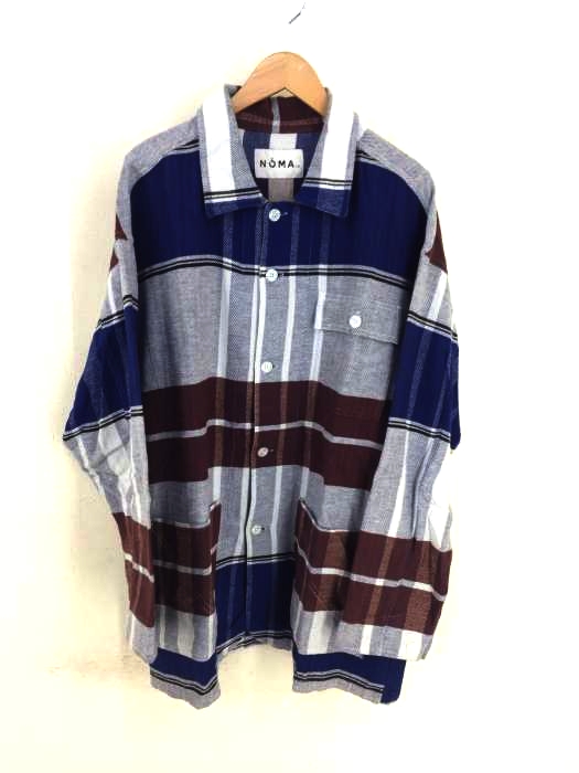 NOMA t.d.(ノーマティーディー) 20AW 別注 N PLAID BLOUSON プレイドブルゾン メンズ トップス カジュアルシャツ