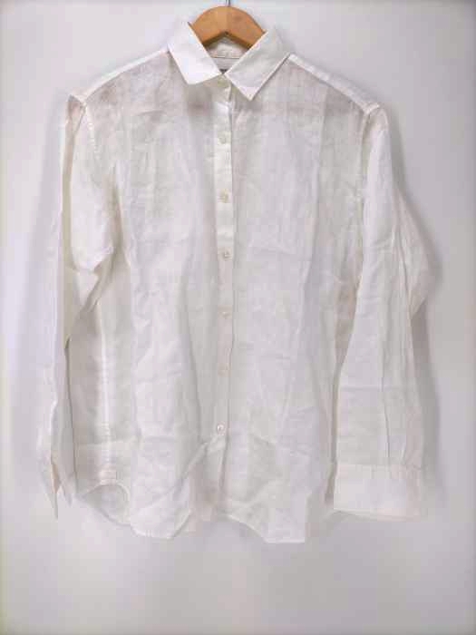 UNITED ARROWS(ユナイテッドアローズ) リネンレギュラーカラーシャツ レディース JPN：38