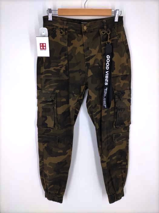 USED古着(ユーズドフルギ) AMERICAN BAZI 迷彩柄カーゴパンツ メンズ JPN:L