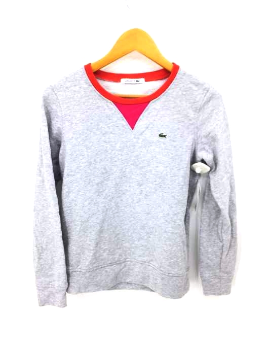LACOSTE(ラコステ) Vガゼットクルーネックスウェット レディース FR：36