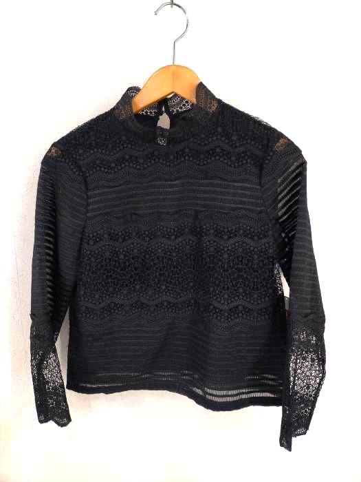 Maje(マージュ) 総レースハイネックブラウス レディース JPN:1