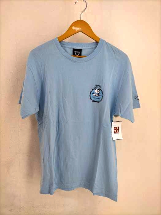 USED古着(ユーズドフルギ) DT215 × KEVIN LYONS プリント半袖Tシャツ メンズ JPN：L