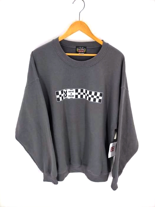 USED古着(ユーズドフルギ) slink プリントクルーネックスウェット メンズ JPN：XL