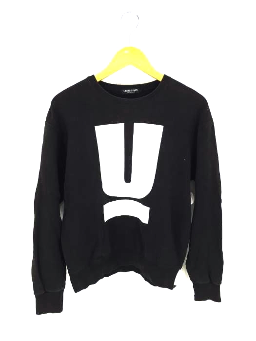 アンダーカバー UNDERCOVER 初期 Uロゴ プリントクルーネックスウェット 社外ボディ メンズ JPN：M