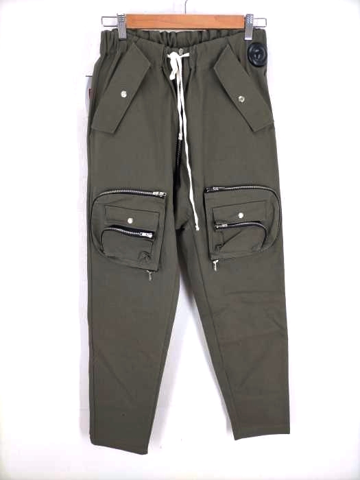 USED古着(ユーズドフルギ) SUNDAYO FFCLUB FULL ZIP UTILITY POCKET DROP CROTCH PANTS メンズ 表記無