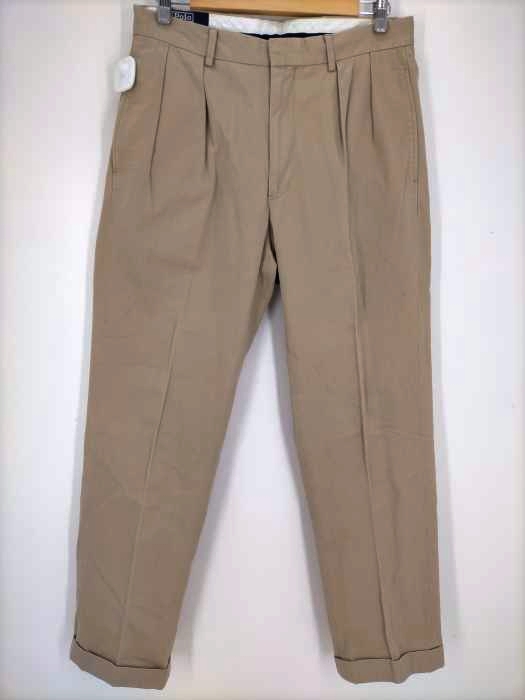 Polo by RALPH LAUREN(ポロバイラルフローレン) 2タックセンタープレススラックス メンズ  33