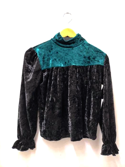 SLY(スライ) COLOR DOCKING VELOR TOPS レディース  1
