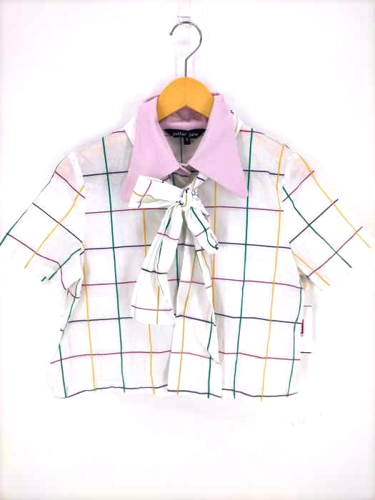 SISTER JANE(シスタージェーン) Animalia Bow Shirt レディース  S