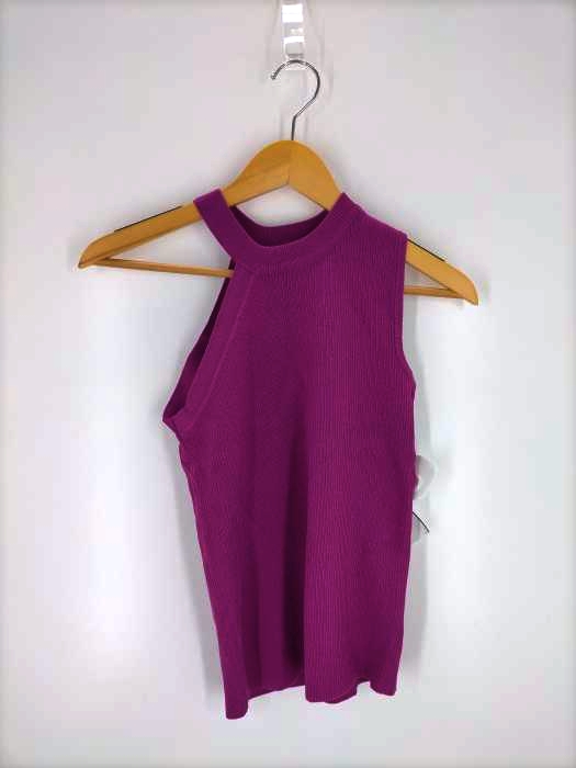 LAGUA GEM(ラグアジェム) SUMMER KNIT ONE SHOULDER TOPS レディース  S