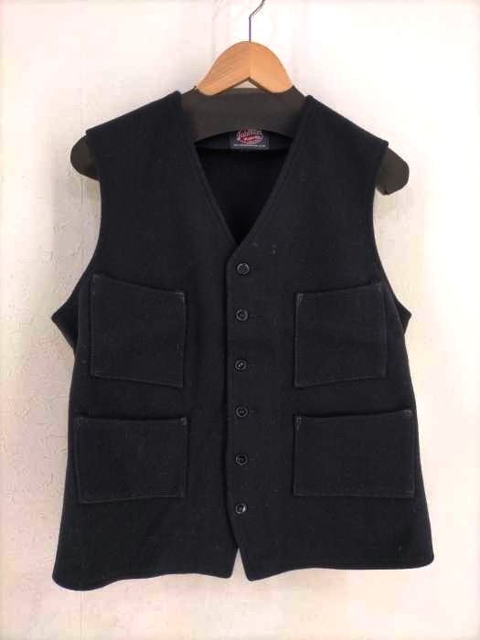 Johnson Woolen Mills(ジョンソンウーレンミルズ) ウールベスト メンズ 表記無