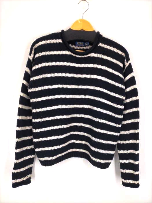 POLO RALPH LAUREN(ポロラルフローレン) コットンボーダーニット レディース JPN：M