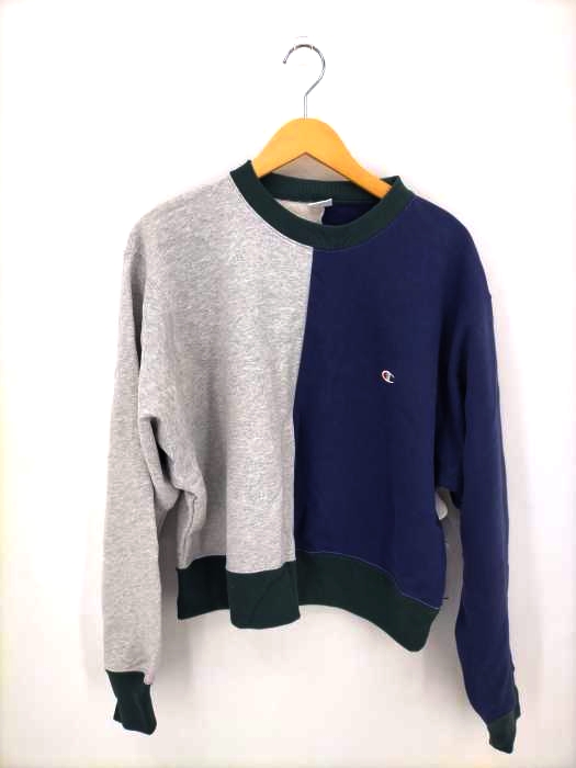 Champion(チャンピオン) バイカラースウェット レディース FREE