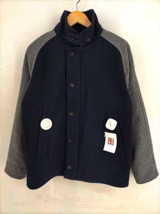 BEAMS＋(ビームスプラス) MADE IN U.S.A. TALONTALONジッパー スタンドカラーウールスタジャン メンズ JPN：L